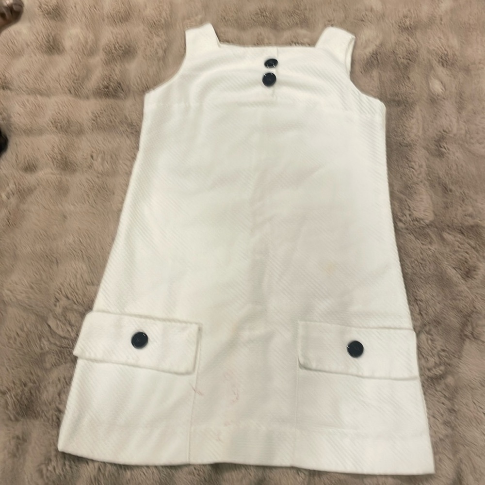 Vintage hand sewn white dress. 1970’s era.